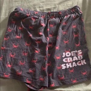 Joe’s Crab Shack shorts